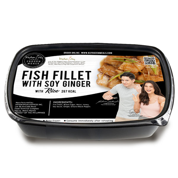 Fish Fillet with Soy Ginger Rice Meal