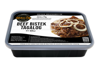 Beef Bistek Tagalog Rice Meal