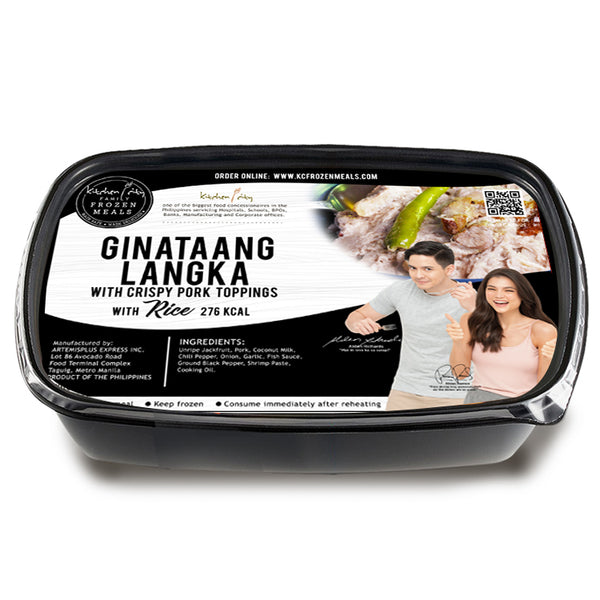 Ginataang Langka  Rice Meal with Pork Strips Toppings
