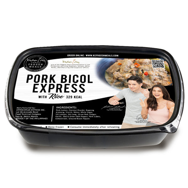 Pork Bicol Express Rice Meal
