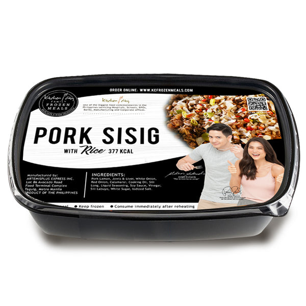 Pork Sisig Rice Meal