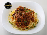 Bolognese Pasta Sauce with  Beef Meatballs