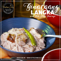 Ginataang Langka with Pork Strips Toppings